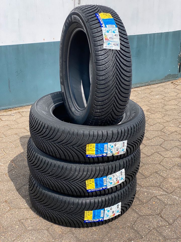 4x Michelin, Alpin 5 Winterreifen M+S 205 60 R16 92T in Hainburg