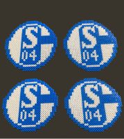Für Sammler : SO4 - Schalke Logo - 1 cooler Untersetzer Dortmund - Mitte Vorschau