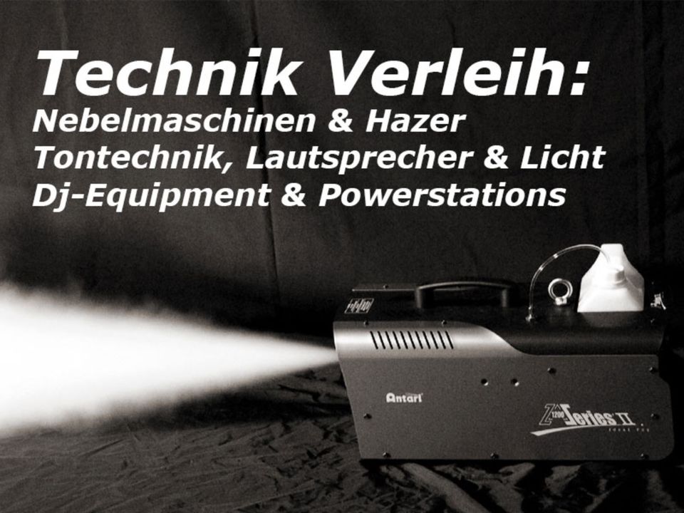 TECHNIK MIETEN: MUSIKANLAGEN / PA-ANLAGEN / SOUNDBOKS / POWERSTATION / PIONEER DJ EQUIPMENT / NEBLEMASCHINE / STROBO / LICHTEFFEKTE / DJ CONTROLLER / DJ MIXER / CDJ NEXUS / VERLEIH BERLIN in Berlin