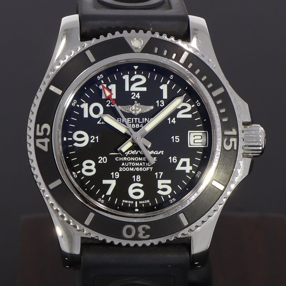 Breitling Superocean II A17312 Original Papiere TOP ZUSTAND in Aalen