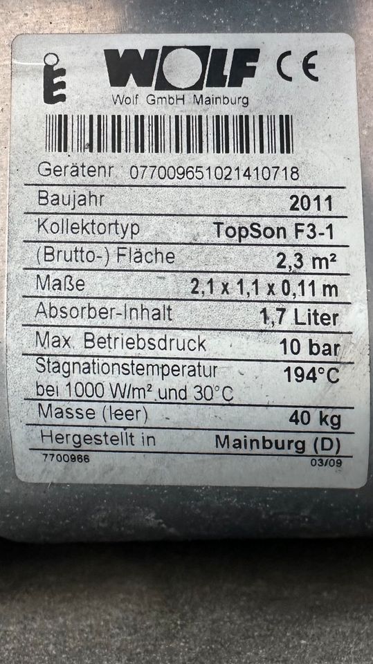 Solarthermie in Wittlich