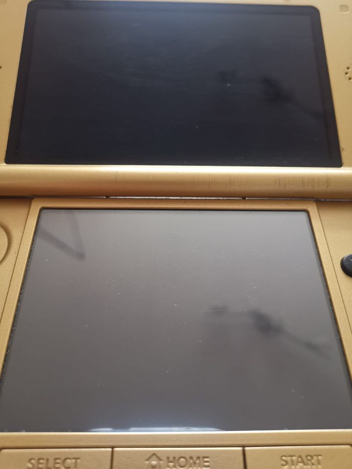 Nintendo 3DS XL Zelda Edition Gold OVP+ Zubehör in Herne