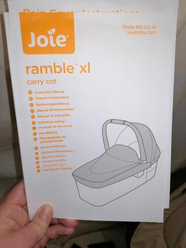 Joie ramble xl, mit Adaptern babywanne Kinderwagen buggy in Wermelskirchen