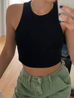 Schwarzes Crop top München - Bogenhausen Vorschau