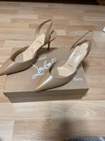 Original Christian Louboutin Sling- Pumps Saarland - Merzig Vorschau