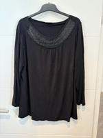 C&A 3/4 Arm Shirt Gr.56/58 schwarz Glitzer Pailletten Jerseyshirt Hessen - Gernsheim  Vorschau