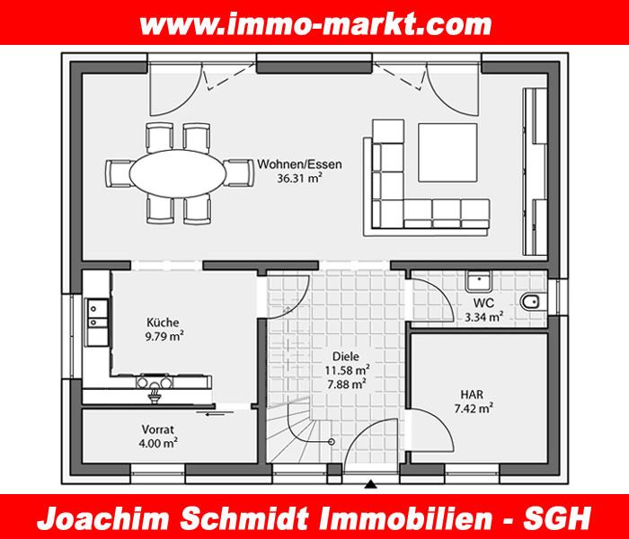 FIBAV Aktionshaus Bungalow E55 EE in 06526 Sangerhausen in Sangerhausen