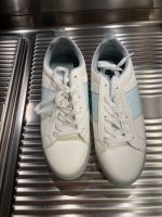 Besondere Sneaker weiß + hellblau transparent, Gr. 40 Ludwigsvorstadt-Isarvorstadt - Isarvorstadt Vorschau