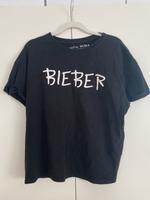 Schwarzes Tshirt Bieber Größe M Damen Damenmode Pull&Bear Nordrhein-Westfalen - Geldern Vorschau