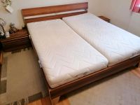 Doppelbett Bett mit Nachtschränke Sachsen - Wilkau-Haßlau Vorschau