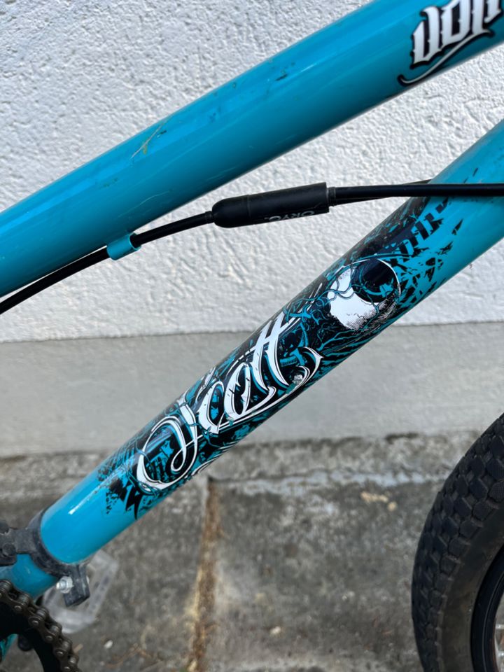 BMX Rad von Scott blau in Füssen