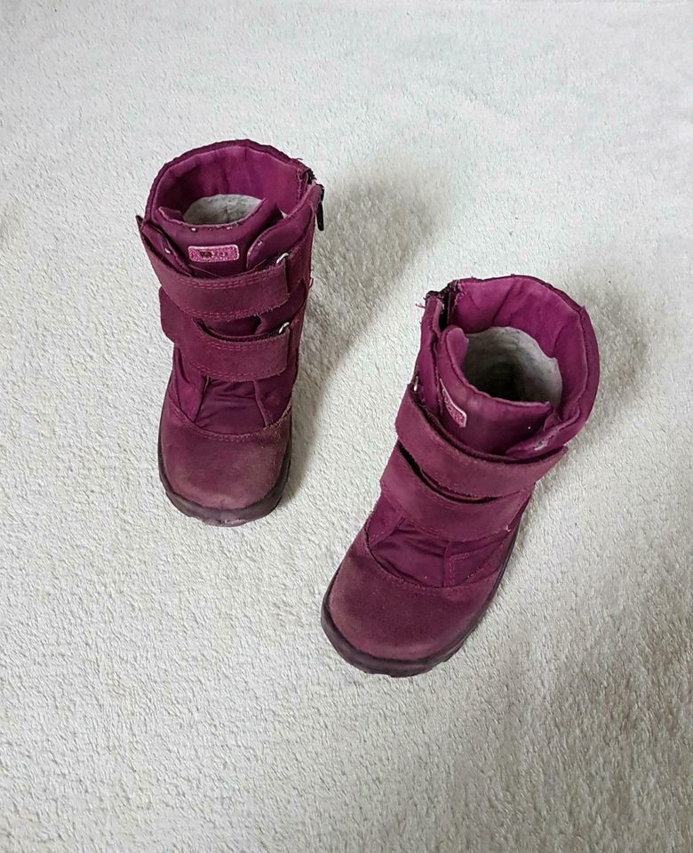 Stiefel gefüttert, Winterschuhe (Elefanten) Gr.23 in Helsa