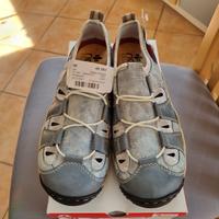 NEUE rieker AntistressHalbschuhe Slipper blau L0561-12 Gr.42 Hessen - Seligenstadt Vorschau