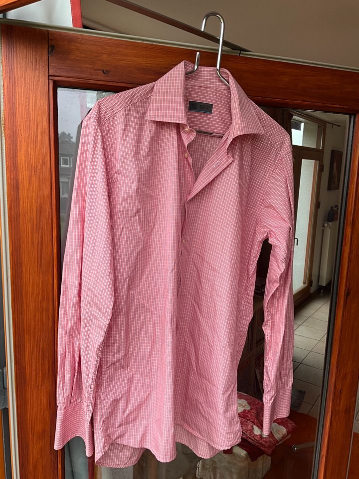 Herrenhemd Suitsupply Gr 37 / 14,5 Egyptian Cotton in rosé Caro in Königswinter