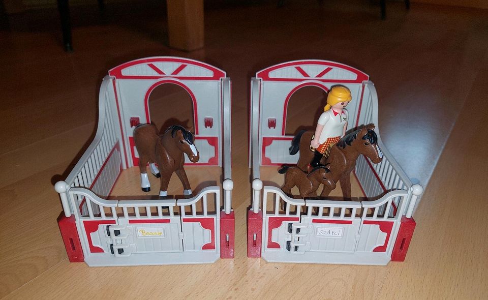Playmobil Pferde mit Stall und  Fohlen ❤️ in Mönchengladbach