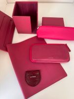 LUCRIN Geneva Schreibtisch Set Fuchsia Leder neuwertig Rostock - Südstadt Vorschau