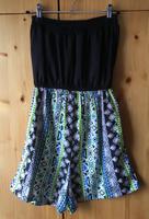 schwarz/bunter Jumpsuit Gr. 36 (2878) Bayern - Fensterbach Vorschau