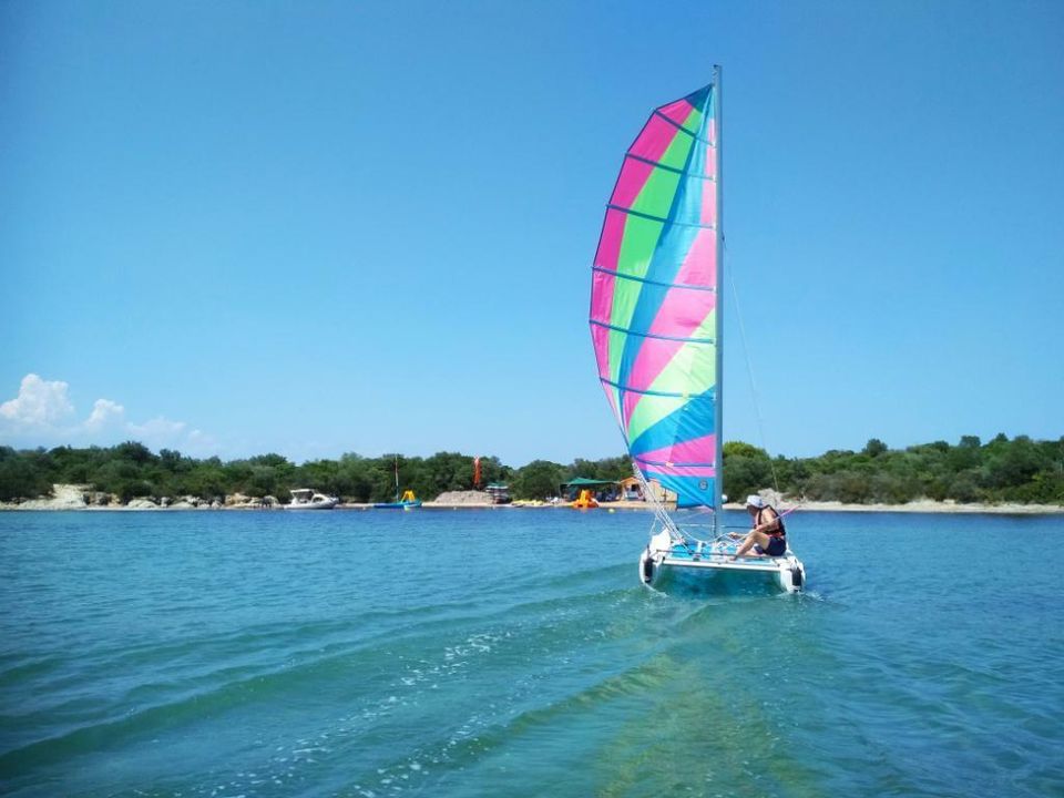 Segeln Surfen Windsurfen Katamaran Schule Unterricht Griechenland in Gerstetten