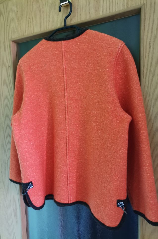 Trachtenjacke von Arber Größe 36 Farbe orange, braun in Dranske