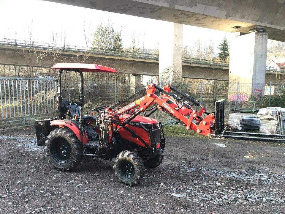 Startrac 263 PinkEditon Frontlader Allrad Kleintraktor Mitsubishi in Gummersbach