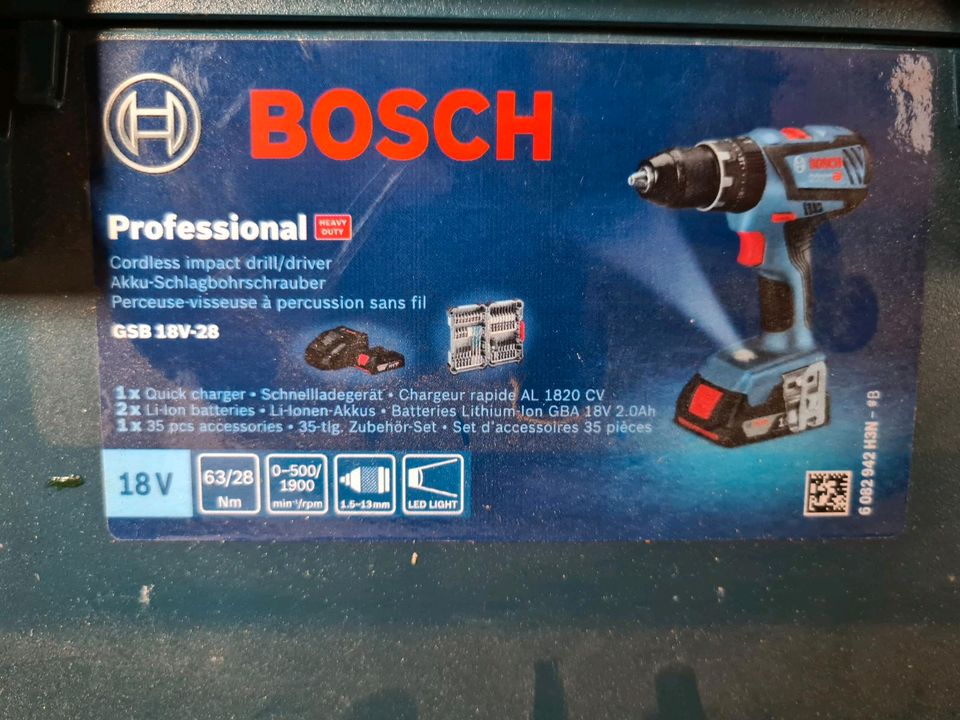 Bosch L-BOXX Einlage 238 Akkuschrauber GSB 18V-28 in Thüringen -  Steinbach-Hallenberg (Thüringer W) | eBay Kleinanzeigen ist jetzt  Kleinanzeigen