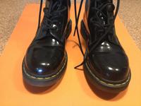 Dr. Martens schwarze Lackleder Stiefel 39 Air Wair bouncing Soles Bayern - Wendelstein Vorschau