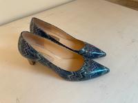 Gabor Pumps High Heels Schuhe mit Absatz Gr 5 blau grün spitz Bayern - Saal Vorschau