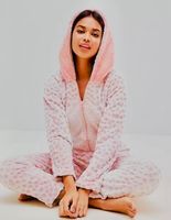 Onesie Hunkemöller Jumpsuit rosa Dino Karneval Fasching Kostüm Findorff - Weidedamm Vorschau