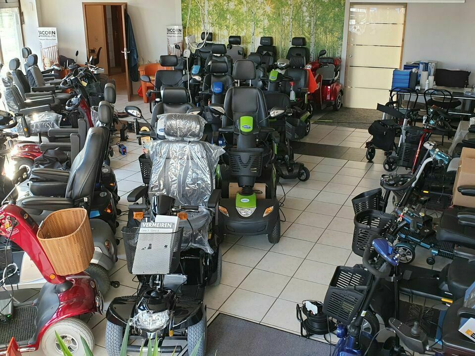 Kymco Texel Elektromobil/Rentnerscooter/Seniorenmobil Farbe: Blau in Grevenbroich