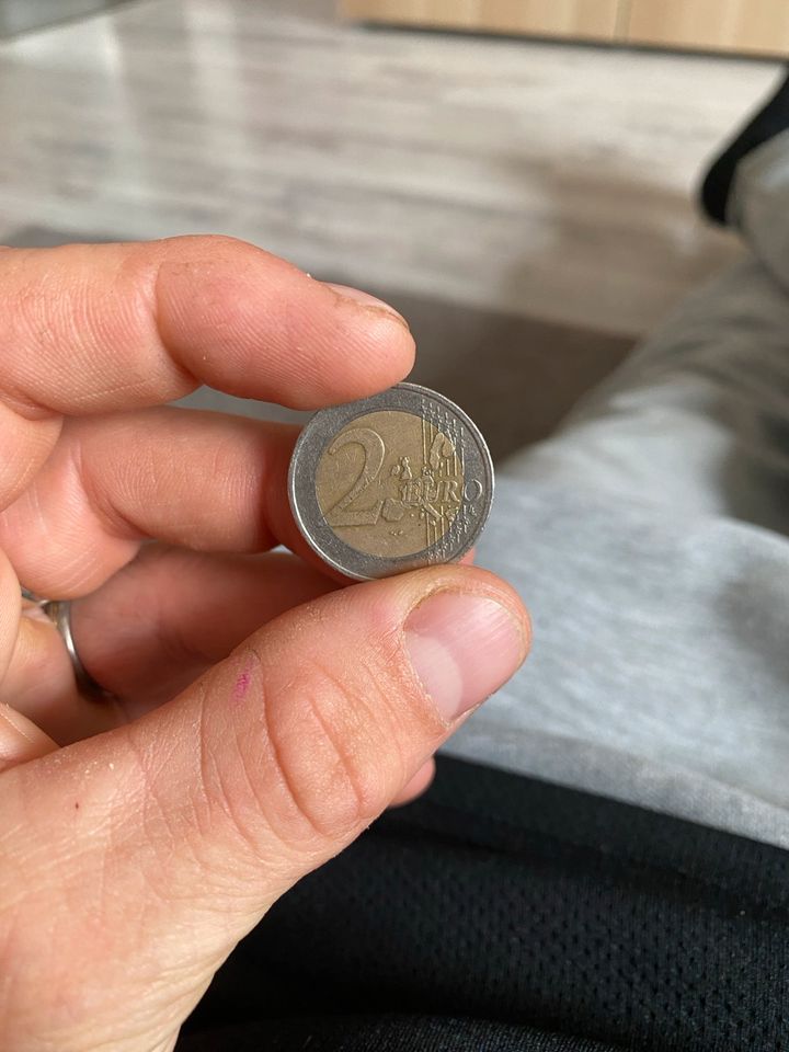 2 Euromünzen, Beatrix von Niederlande in Berlin
