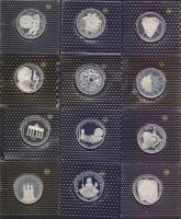 10.- DM, Silbermünzen von 1987 - 1997 (23 Münzen) in P.P. Bayern - Penzing Vorschau
