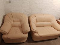 Beige Sofa und beiger Sessel Hessen - Wiesbaden Vorschau