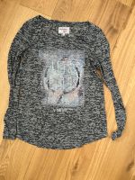 Peckott Graues leichtes Damen Shirt mit Print, S Baden-Württemberg - Heidelberg Vorschau