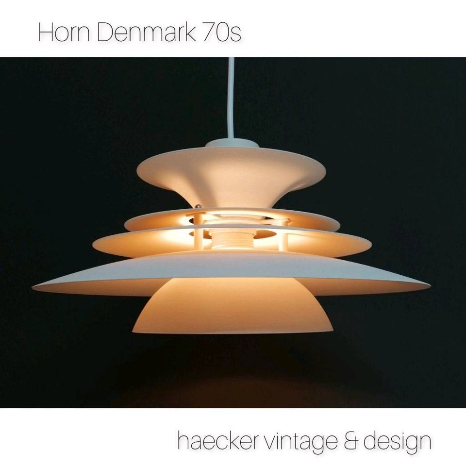 Lamellenlampe danish design❗️zu panton eams poulsen retro 70er in Berlin