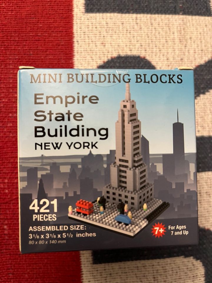 Mini Building Blocks, Empire State Building, neu und unbespielt in Hamburg