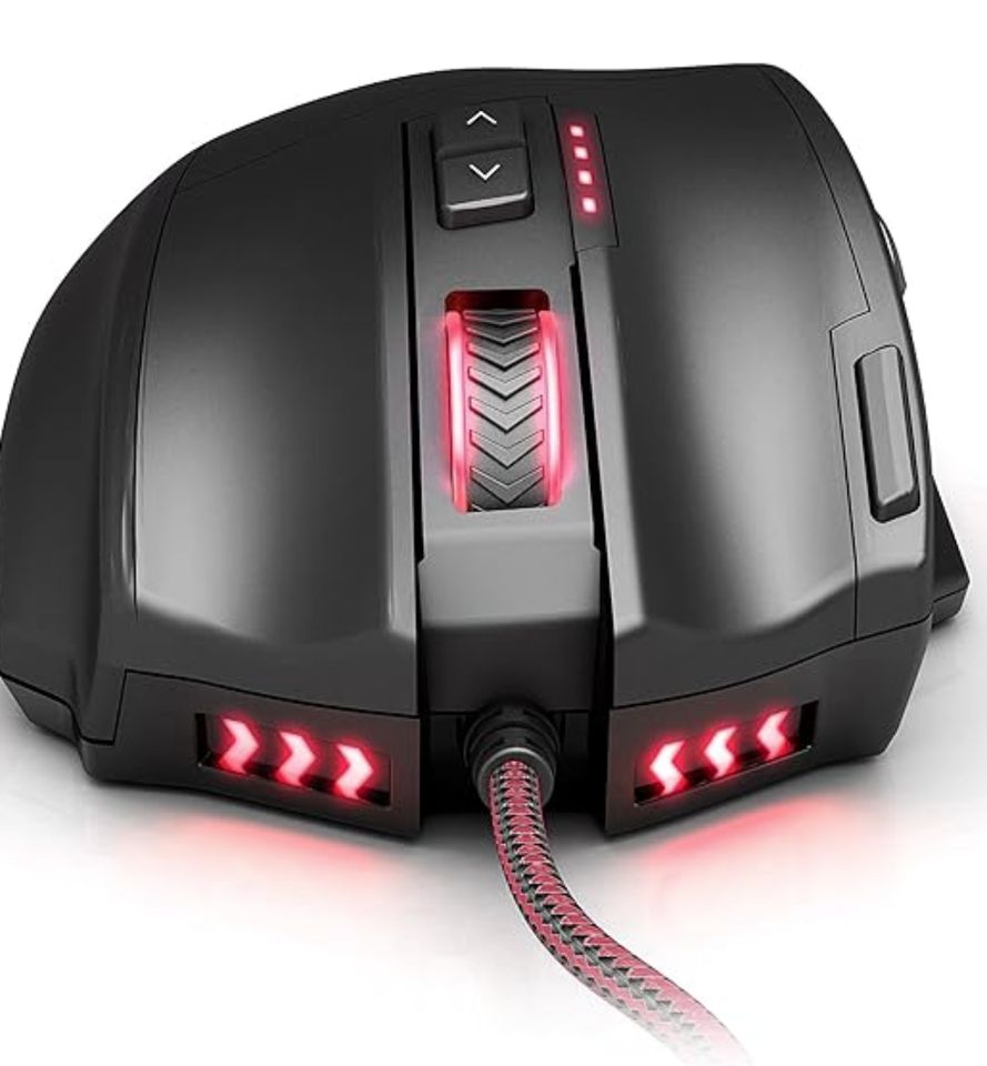 Lioncast LM30 Gaming Mouse NEU! Programmierbar / Gewichtseinstell in Rostock