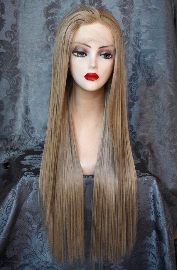 Lace Front Perücke Wig Blond Hellblond Mittelblond Honigblond in Leipzig
