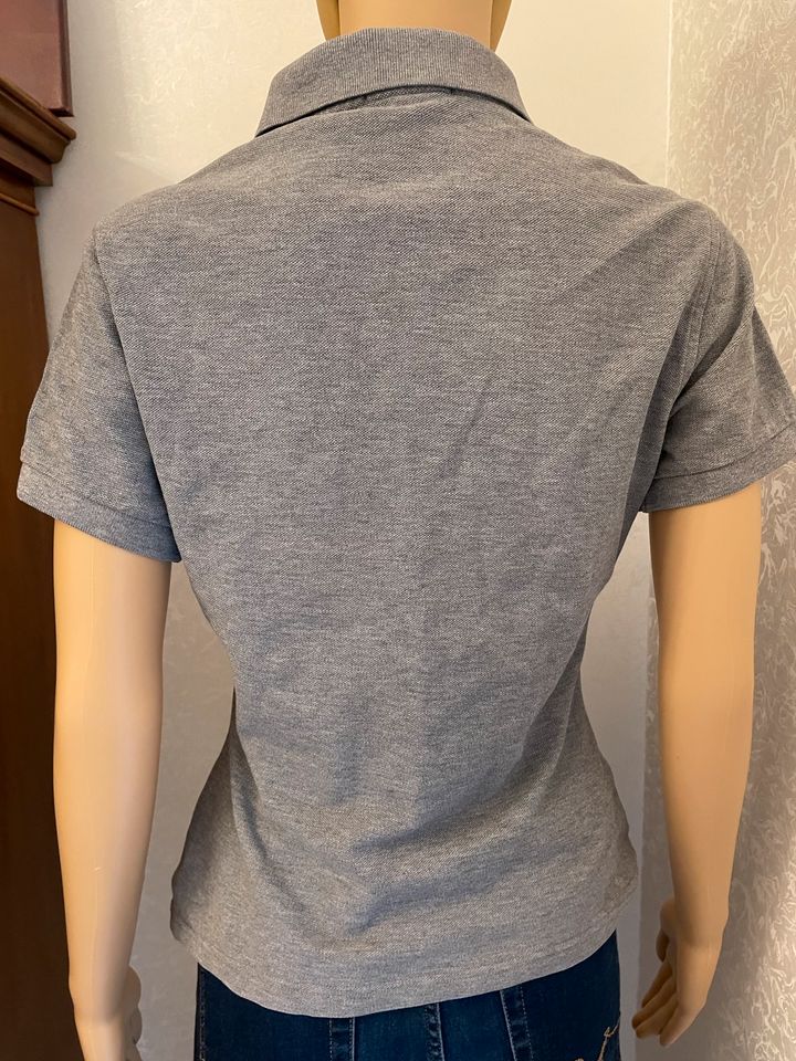 Burberry Blusenshirt Poloshirt Größe M 38 Shirt grau Oberteil in Mainz