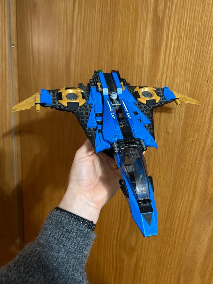 Lego Ninjago Flugzeug blau in Radebeul