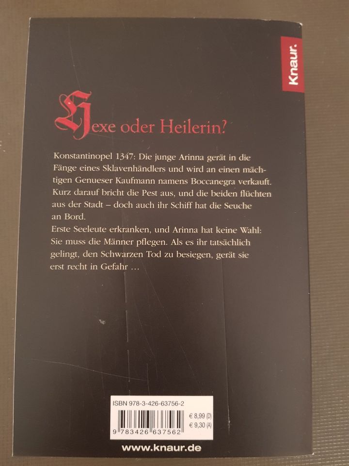 Die Pestheilerin ~ Buch Historischer Roman in Berlin