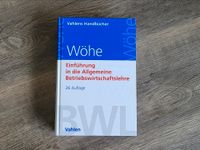 Wöhe - Einführung in die Allgemeine Betriebswirtschaftslehre Sachsen - Klipphausen Vorschau