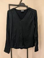 VILA Damen Longsleeves Bluse dunkelblau V-Ausschnitt Gr. S Thüringen - Jena Vorschau