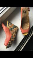 GUESS Schuhe Plateauschuhe wedges 37,5-38 korall Orange bunt sexy Sachsen - Chemnitz Vorschau