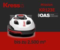 Kress Mission KR123E bis zu 2500m² OAS Mähroboter seitenmähen Niedersachsen - Scheeßel Vorschau
