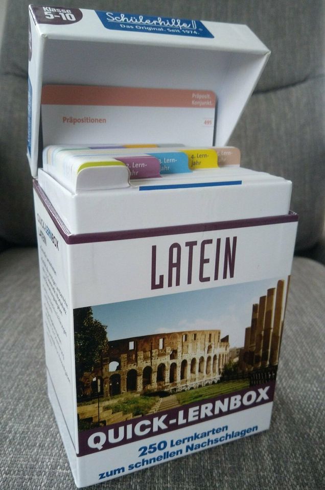 Latein Quick-Lernbox (5. bis 10. Klasse) in Berlin