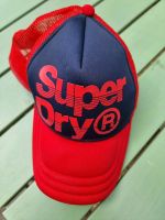 Cap Superdry gebraucht blau rot Nordrhein-Westfalen - Overath Vorschau