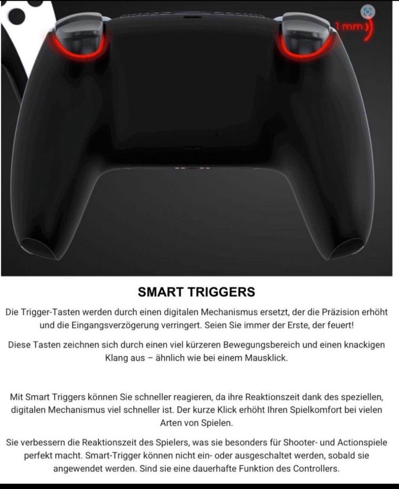 ❗️Sale❗️✅PlayStation 5 PS5 Controller ✅ Smart Trigger Progr. SCUF in Wolfsburg