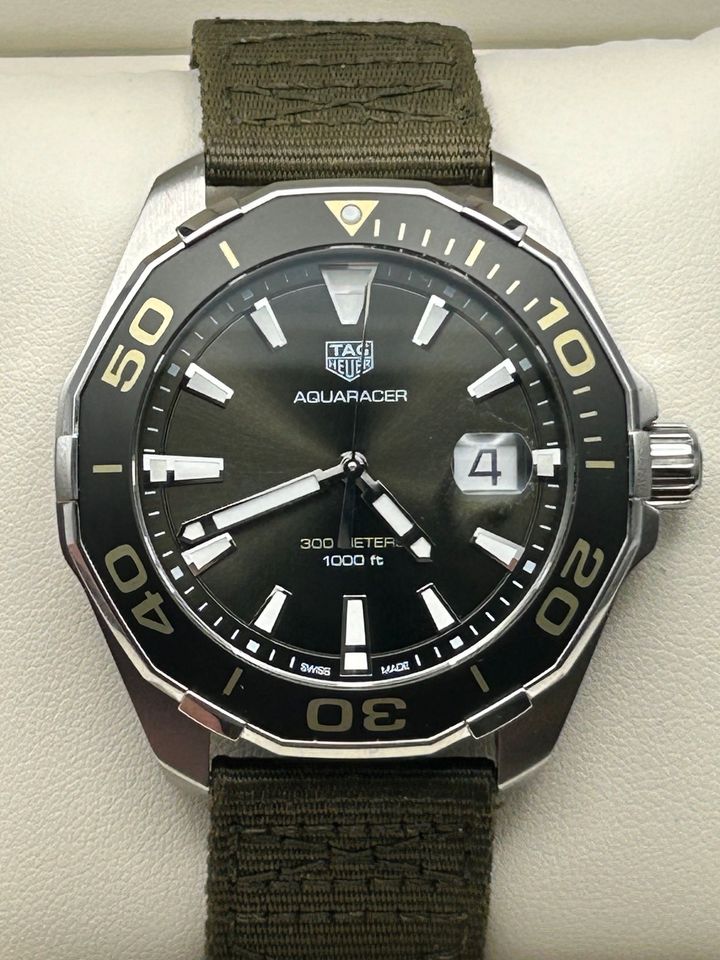 Tag Heuer Aquaracer Military 43 mm in Hannover