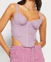BDC Corsage Korsett Top Shirt flieder S neu #sale Saarbrücken-Mitte - St Johann Vorschau