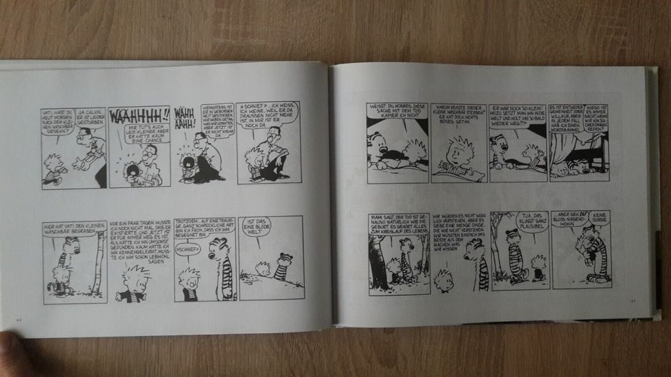 Calvin und Hobbes - 10 Jahre Jubiläumsalbum Zustand 1 HC von 1999 in Hameln